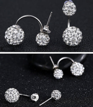 Rhinestone earrings - Yahko Merchandise
