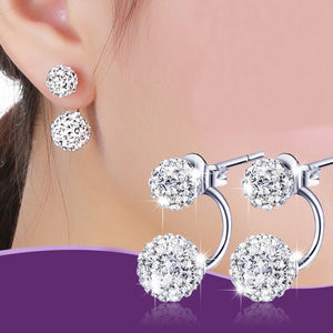 Rhinestone earrings - Yahko Merchandise