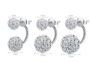 Rhinestone earrings - Yahko Merchandise