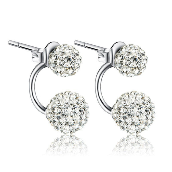 Rhinestone earrings - Yahko Merchandise