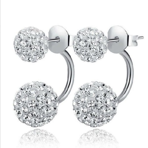 Rhinestone earrings - Yahko Merchandise