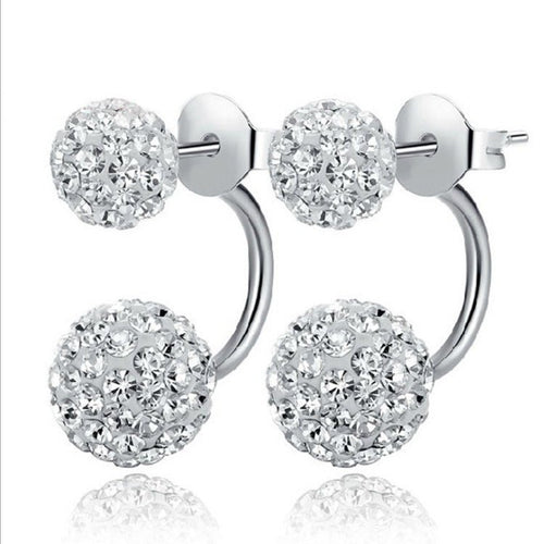 Rhinestone earrings - Yahko Merchandise