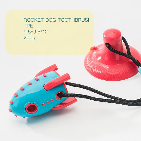 Rocket Dog Toys Leaking Food Dog Bite Toys Bite - resistant Pet Toys - Yahko Merchandise