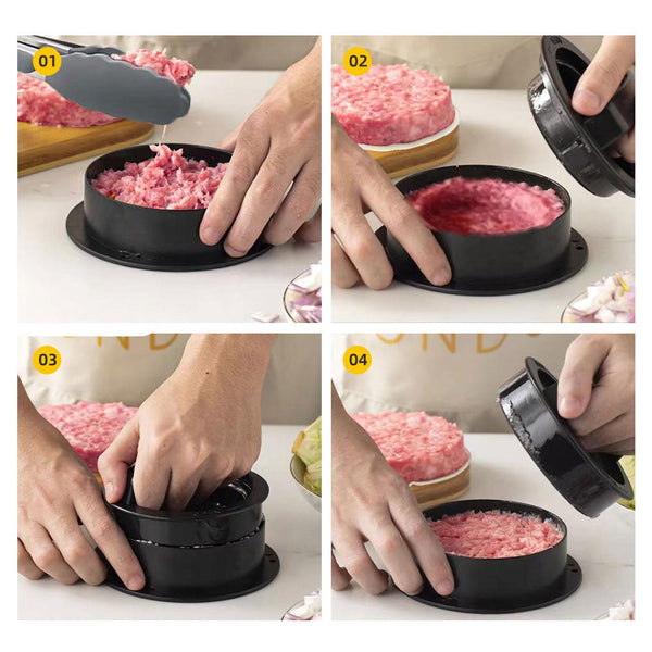 Round Hamburger Meat Press Maker - Yahko Merchandise