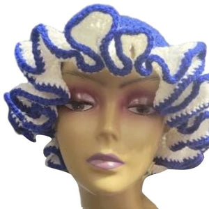 Ruffled Handmade Knit Bucket Hat - Yahko Merchandise