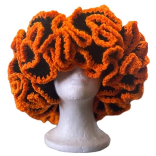 Ruffled Handmade Knit Bucket Hat - Yahko Merchandise