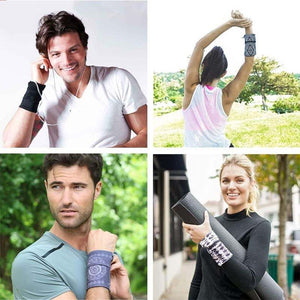 Running Mobile Phone Arm Bag Men Women Wristband Wrist Armband Fitness Wrist Bag Outdoor Sports Arm Bag Breathable Bracelet Bags - Yahko Merchandise