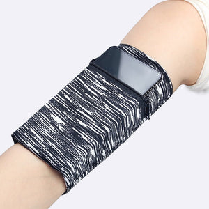 Running Mobile Phone Arm Bag Men Women Wristband Wrist Armband Fitness Wrist Bag Outdoor Sports Arm Bag Breathable Bracelet Bags - Yahko Merchandise