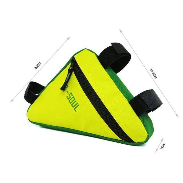 Saddle bag riding bicycle mountain bike bag triangle tool kit upper tube beam bag bicycle equipment accessories - Yahko Merchandise