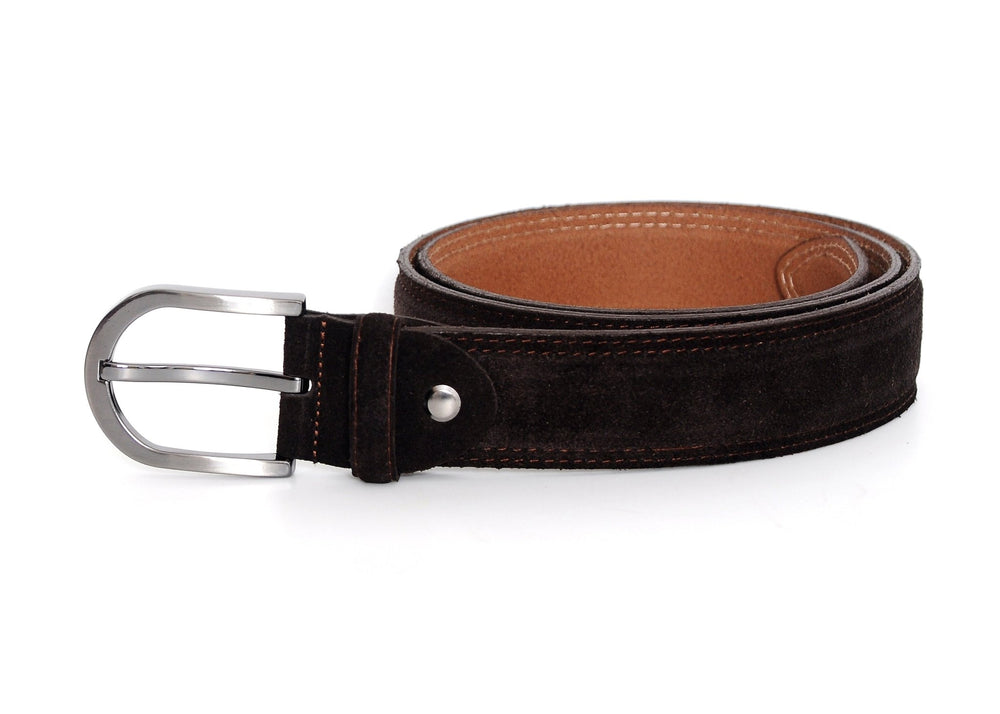 Sagrada Dark Brown Suede Belt - Yahko Merchandise