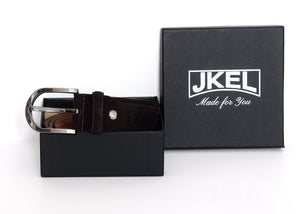 Sagrada Dark Brown Suede Belt - Yahko Merchandise