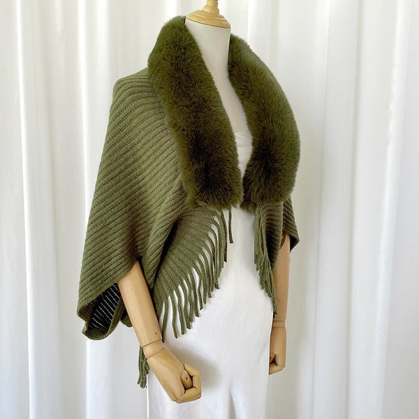 Scarf Women Solid Color Cashmere Women Winter Keep Warm - Yahko Merchandise