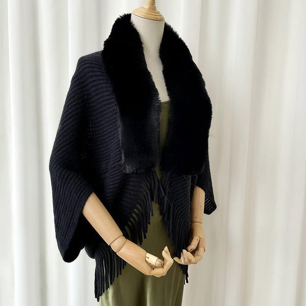 Scarf Women Solid Color Cashmere Women Winter Keep Warm - Yahko Merchandise