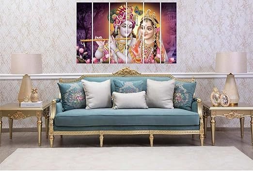 Set Of 5 Wall Painting multiple Frame For Home Decoration, Living - Yahko Merchandise