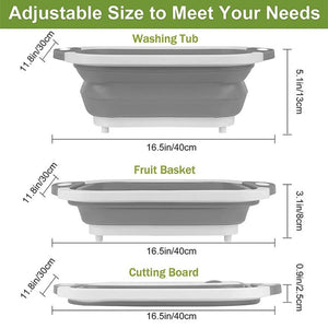 Several Way Collapsible Cutting Board - Yahko Merchandise