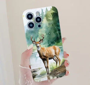 Sika Deer Creative Phone Case Protective Cover - Yahko Merchandise