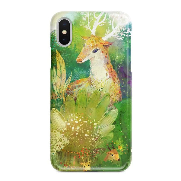Sika Deer Creative Phone Case Protective Cover - Yahko Merchandise