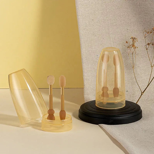 Silicone Baby Toothbrush for Oral Cleaning and Care - Yahko Merchandise