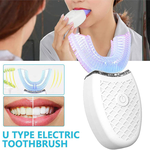 Silicone Electric Toothbrush 360° for Aldult Smart Automatic Whitening - Yahko Merchandise