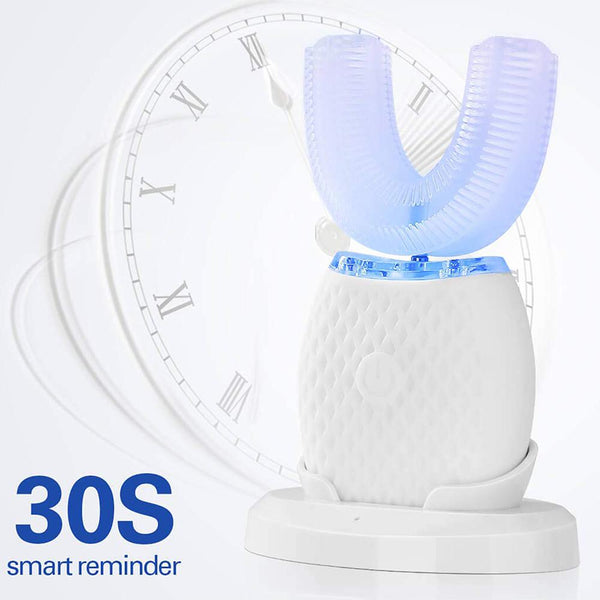 Silicone Electric Toothbrush 360° for Aldult Smart Automatic Whitening - Yahko Merchandise