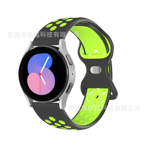 Silicone Watch Strap with Butterfly Clasp for Samsung & Huawei - Yahko Merchandise