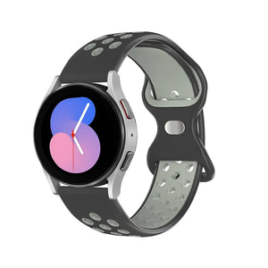Silicone Watch Strap with Butterfly Clasp for Samsung & Huawei - Yahko Merchandise