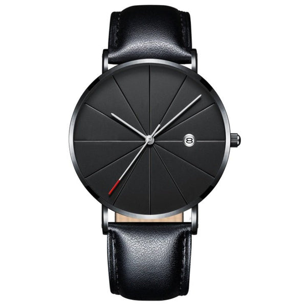Simple calendar watch male creative waterproof quartz watch - Yahko Merchandise