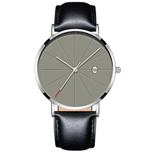 Simple calendar watch male creative waterproof quartz watch - Yahko Merchandise