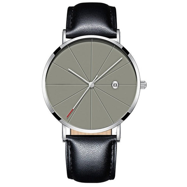 Simple calendar watch male creative waterproof quartz watch - Yahko Merchandise