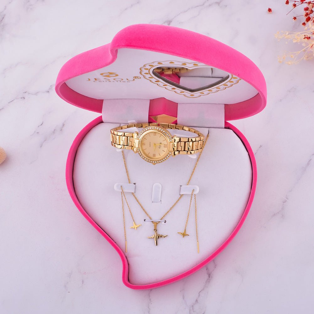 Simple Exquisite Jewelry Watch Necklace Gift Box Jewelry - Yahko Merchandise
