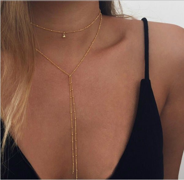 Simple necklace retro clavicle necklace - Yahko Merchandise