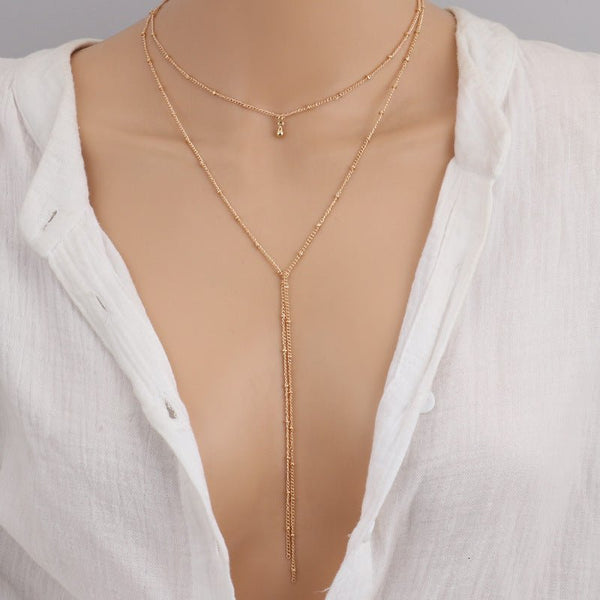 Simple necklace retro clavicle necklace - Yahko Merchandise