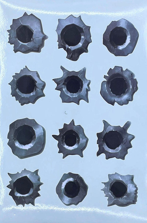 Simulation Bullet Hole Car Sticker, Car Bullet Hole Crack Car Sticker - Yahko Merchandise