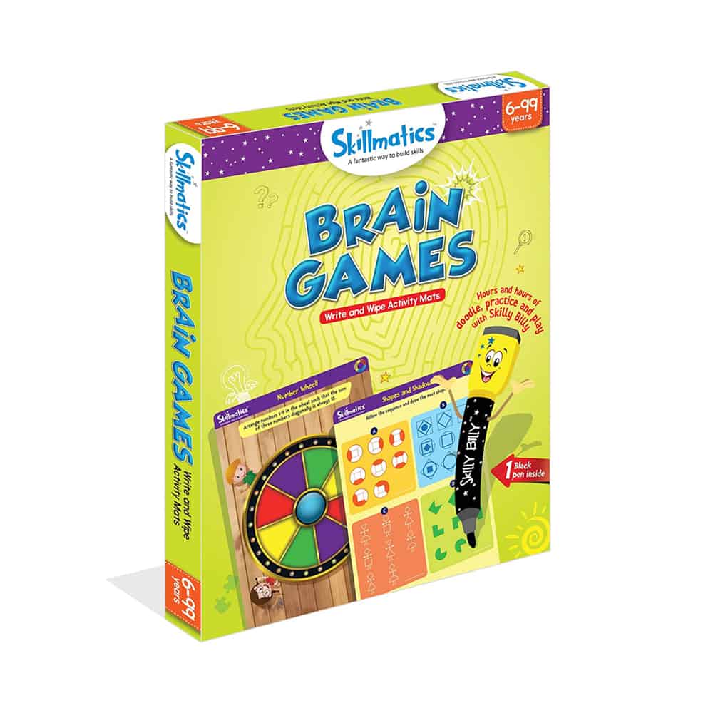 Skillmatics Brain Games - Teach Children Think And Reason Approach - Yahko Merchandise