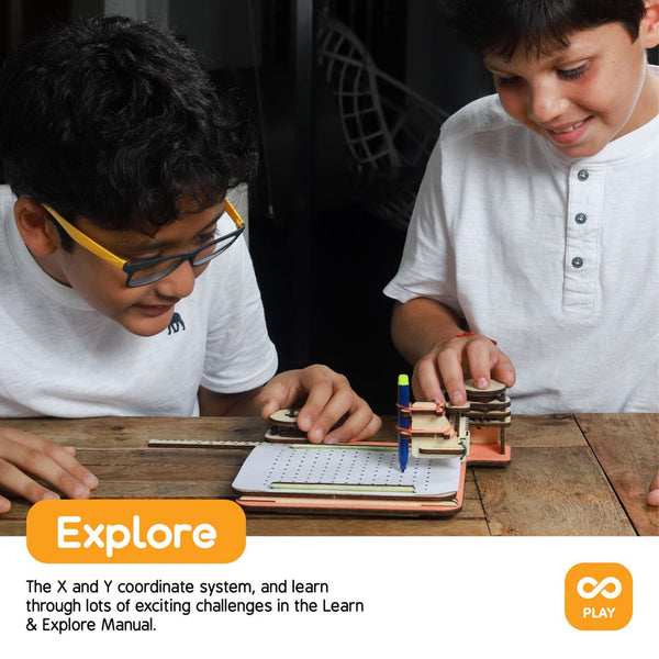 Skillmatics Buildables Sketching Machine - DIY STEM Kit For Kids to - Yahko Merchandise
