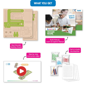 Skillmatics Buildables Sketching Machine - DIY STEM Kit For Kids to - Yahko Merchandise