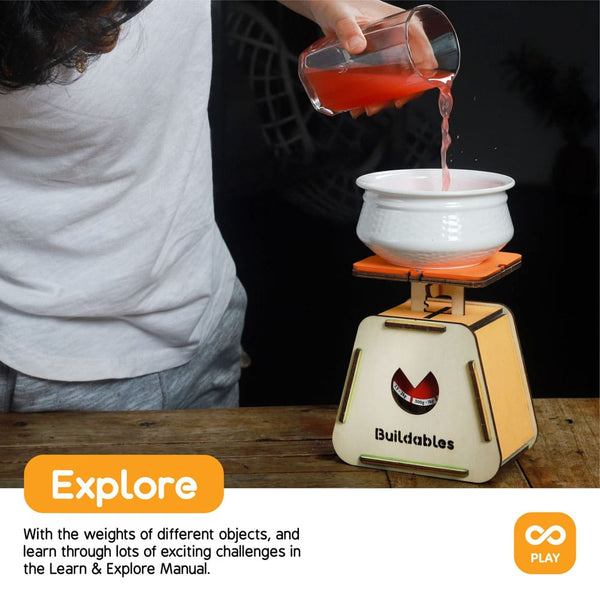 Skillmatics Buildables Weighing Machine - Kids Build Meaningful STEM - Yahko Merchandise