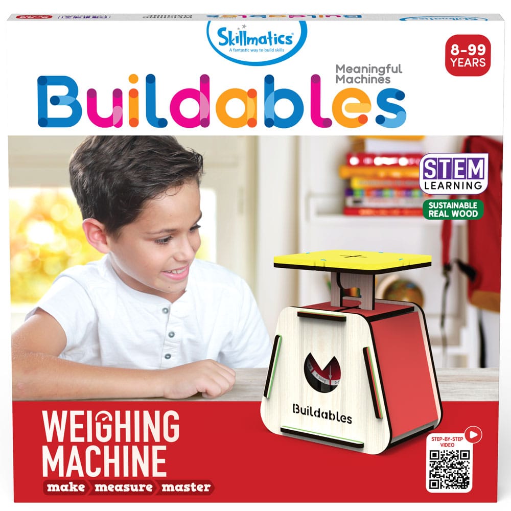 Skillmatics Buildables Weighing Machine - Kids Build Meaningful STEM - Yahko Merchandise