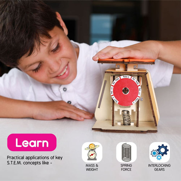 Skillmatics Buildables Weighing Machine - Kids Build Meaningful STEM - Yahko Merchandise
