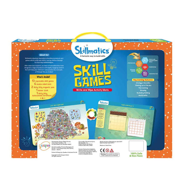 Skillmatics Skill Games - Carefully Designed For Children 13 - Yahko Merchandise