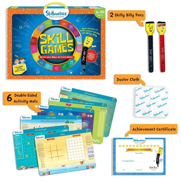 Skillmatics Skill Games - Carefully Designed For Children 13 - Yahko Merchandise
