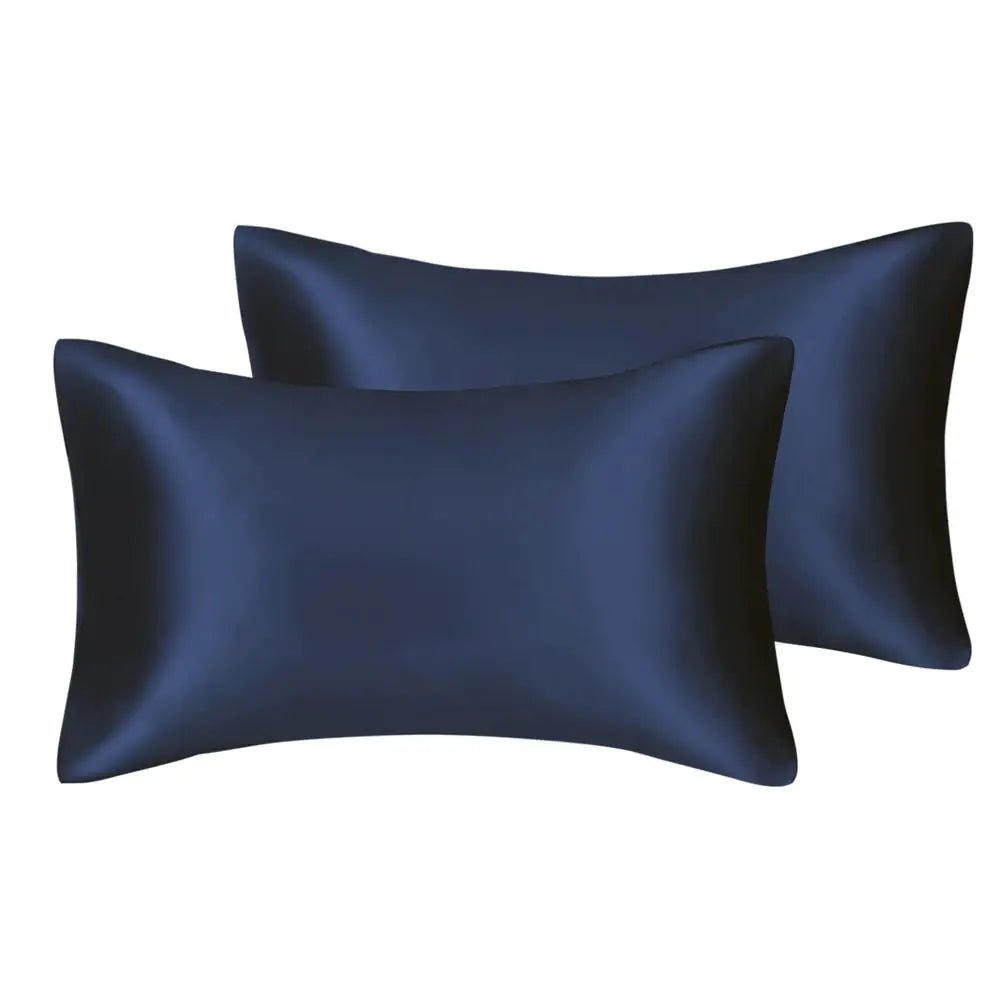 SKYNIGHT Pillow Case 75D Satin - Like Fabric (One Pair) - Yahko Merchandise