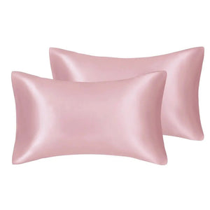 SKYNIGHT Pillow Case 75D Satin - Like Fabric (One Pair) - Yahko Merchandise