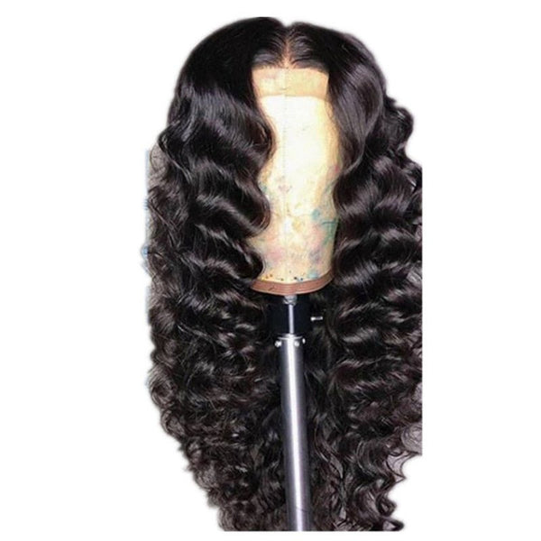 Small Curly Wig, Partial Long Curly Hair, High Temperature Silk Chemical Fiber Headgear - Yahko Merchandise