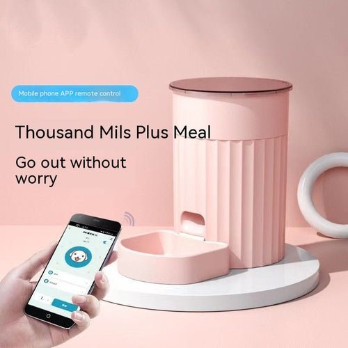 Smart Auto - Schedule Wireless Pet Food Dispenser - Yahko Merchandise