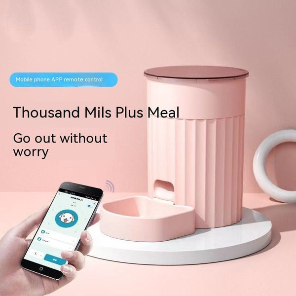 Smart Auto - Schedule Wireless Pet Food Dispenser - Yahko Merchandise