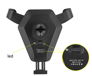 Smart car phone charging pad fast wireless power station - Yahko Merchandise