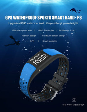 Smart Fit Sporty Fitness Tracker and Waterproof Swimmers Watch - Yahko Merchandise