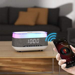 Smart Multi - Function Alarm Clock with Bluetooth Speaker, Wireless - Yahko Merchandise