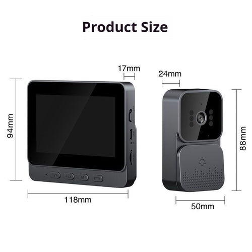 Smart Punch - free Household Wireless Camera Visual Door - Yahko Merchandise